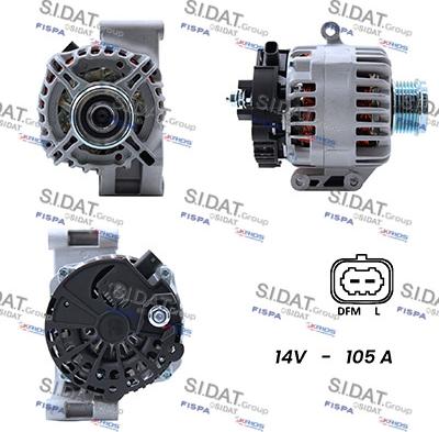 Sidat A12DE0051A2 - Alternator furqanavto.az