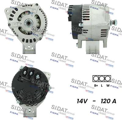 Sidat A12DE0159A2 - Alternator furqanavto.az