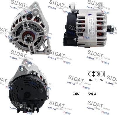 Sidat A12DE0159 - Alternator furqanavto.az