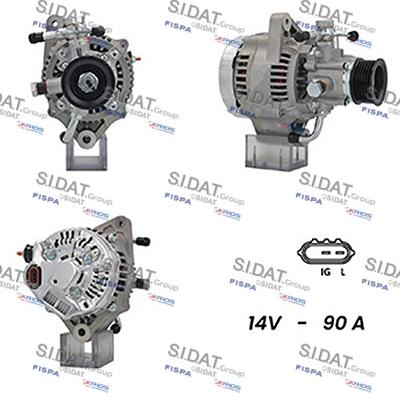 Sidat A12DE0897A2 - Alternator furqanavto.az