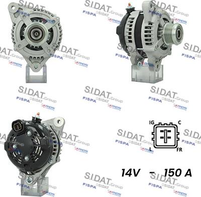 Sidat A12DE0329A2 - Alternator furqanavto.az