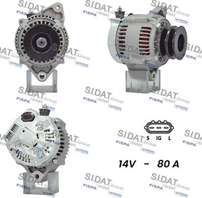 Sidat A12DE0375A2 - Alternator furqanavto.az