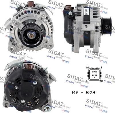 Sidat A12DE0236 - Alternator furqanavto.az