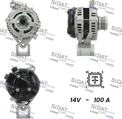 Sidat A12DE0238A2 - Alternator furqanavto.az