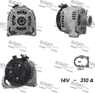 Sidat A12DE0794A2 - Alternator furqanavto.az