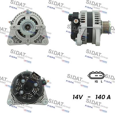 Sidat A12DE0711A2 - Alternator furqanavto.az