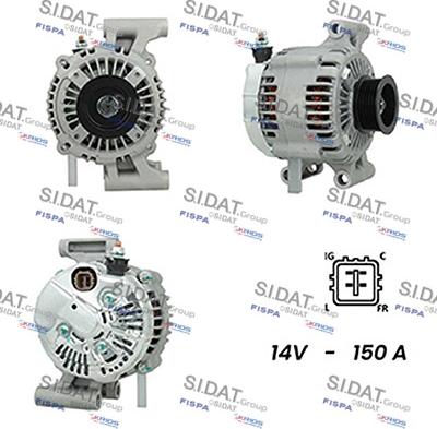 Sidat A12DE1042A2 - Alternator furqanavto.az