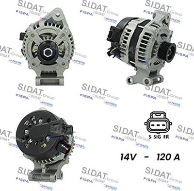 Sidat A12DE1051 - Alternator furqanavto.az