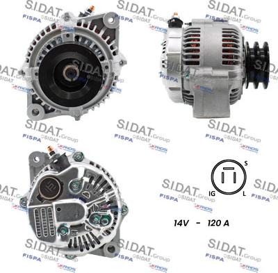 Sidat A12DE1057A2 - Alternator furqanavto.az