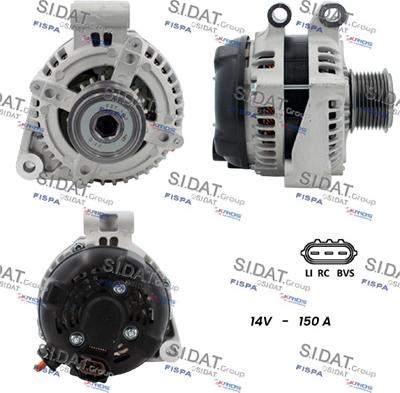 Sidat A12DE1212A2 - Alternator furqanavto.az