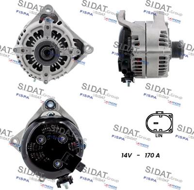 Sidat A12DE1238A2 - Alternator furqanavto.az