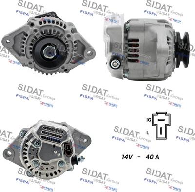 Sidat A12DE1224A2 - Alternator furqanavto.az