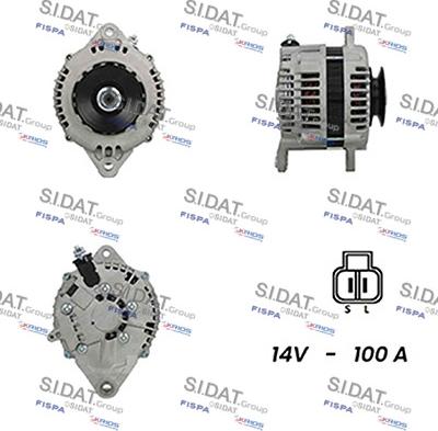 Sidat A12HT0225A2 - Alternator furqanavto.az