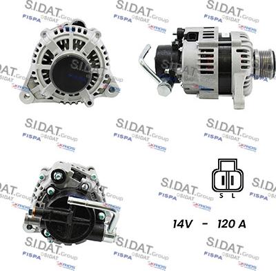 Sidat A12HY0045A2 - Alternator furqanavto.az