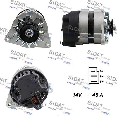 Sidat A12LU0058A2 - Alternator furqanavto.az