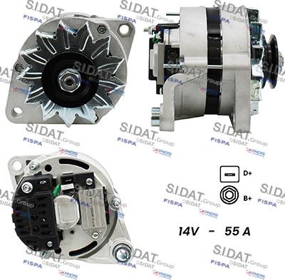 Sidat A12MA0917A2 - Alternator furqanavto.az