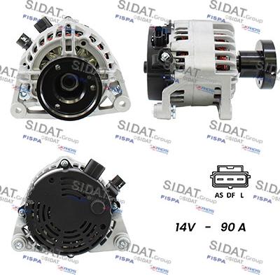 Sidat A12MA0059A2 - Alternator furqanavto.az