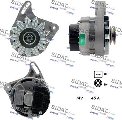 Sidat A12MA0014 - Alternator furqanavto.az