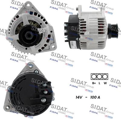 Sidat A12MA1286A2 - Alternator furqanavto.az