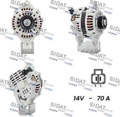 Sidat A12MH0650A2 - Alternator furqanavto.az