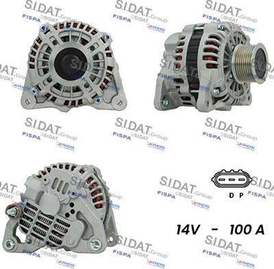 Sidat A12MH0652A2 - Alternator furqanavto.az