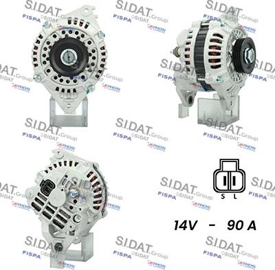 Sidat A12MH0660A2 - Alternator furqanavto.az