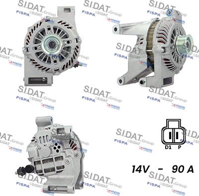 Sidat A12MH0357A2 - Alternator furqanavto.az