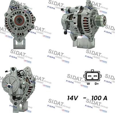 Sidat A12MH0232A2 - Alternator furqanavto.az