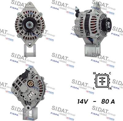 Sidat A12MH0713A2 - Alternator furqanavto.az