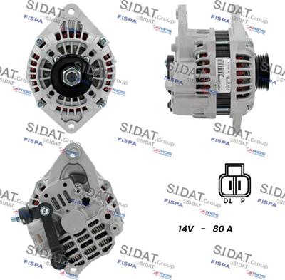 Sidat A12MH1284A2 - Alternator furqanavto.az