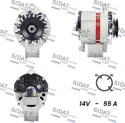 Sidat A12ML0915A2 - Alternator furqanavto.az