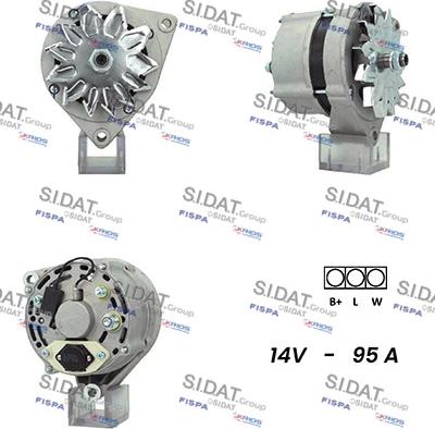 Sidat A12ML0927A2 - Alternator furqanavto.az