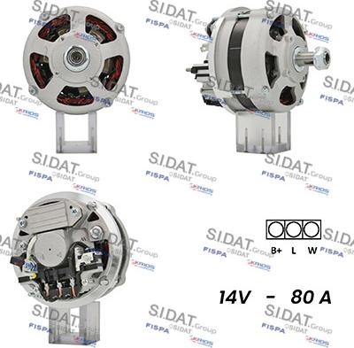 Sidat A12ML0418A2 - Alternator furqanavto.az