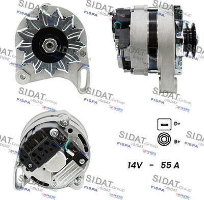 Sidat A12ML0265A2 - Alternator furqanavto.az