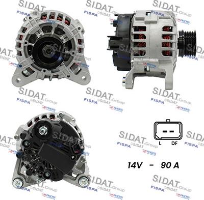 Sidat A12VA0425A2 - Alternator furqanavto.az