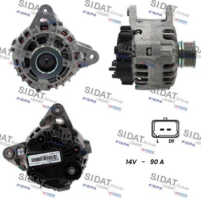 Sidat A12VA0425 - Alternator furqanavto.az