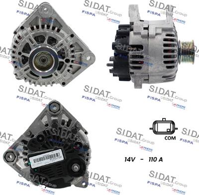 Sidat A12VA0421 - Alternator furqanavto.az