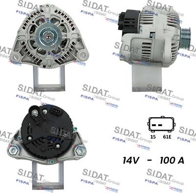 Sidat A12VA0506A2 - Alternator furqanavto.az