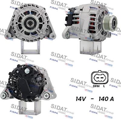 Sidat A12VA0647A2 - Alternator furqanavto.az