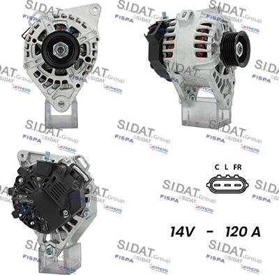 Sidat A12VA0682A2 - Alternator furqanavto.az