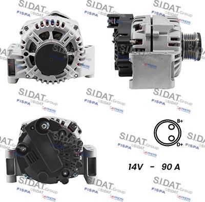 Sidat A12VA0001A2 - Alternator furqanavto.az