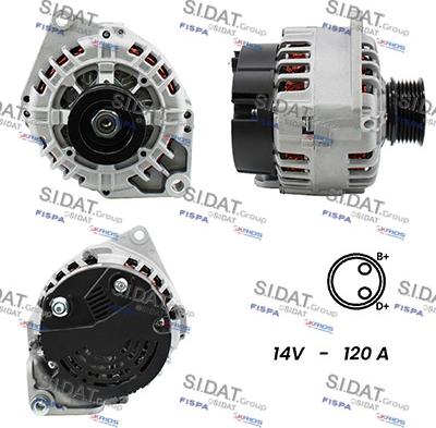 Sidat A12VA0017A2 - Alternator furqanavto.az