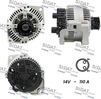 Sidat A12VA0038A2 - Alternator furqanavto.az