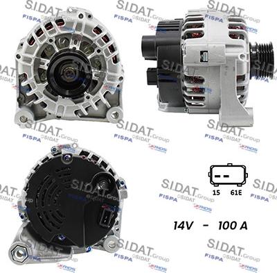 Sidat A12VA0079A2 - Alternator furqanavto.az