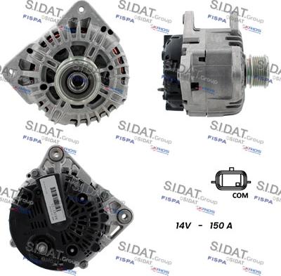 Sidat A12VA0148 - Alternator furqanavto.az