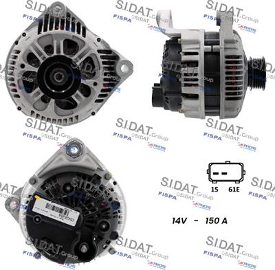 Sidat A12VA0136 - Alternator furqanavto.az