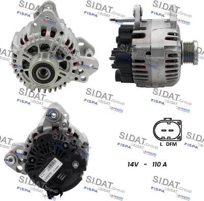 Sidat A12VA0846 - Alternator furqanavto.az