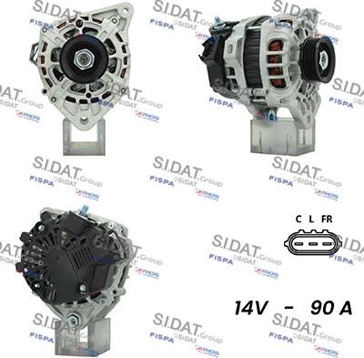 Sidat A12VA0819A2 - Alternator furqanavto.az