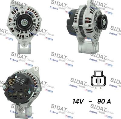 Sidat A12VA0360 - Alternator furqanavto.az