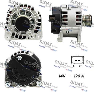 Sidat A12VA0290A2 - Alternator furqanavto.az